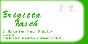 brigitta nasch business card